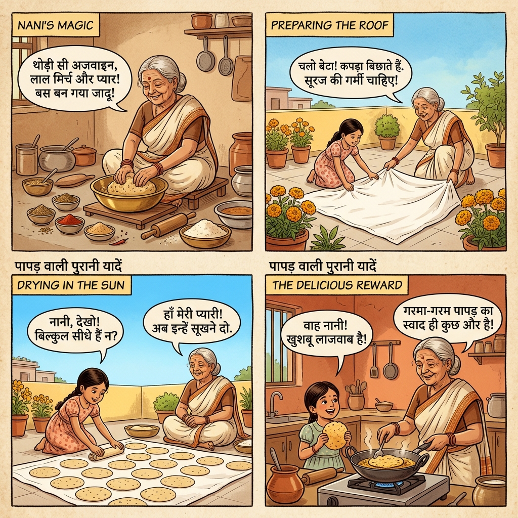 Chhat Par Papad Aur Dhoop